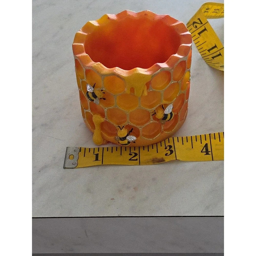 Handmade Resin Honey Bee Pot